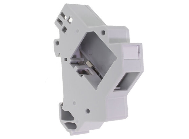 ECS DIN Adapter keystone jack STP/UTP AL/ TL-jack uten jack, inkl. sidelokk 