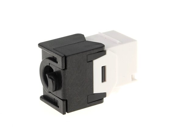 ECS Keystone jack UTP C6A FLEX 12-pack Blisterförp. 