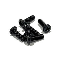 ECS adapterskrue for front montasje av fiber-adapter - svart M2x6