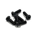 ECS adapterskrue for front montasje av fiber-adapter - svart M2x6