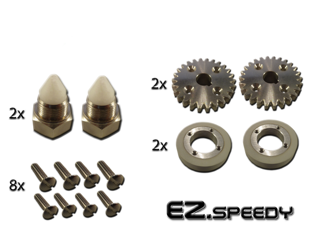EZ Speedy kabelkit 4-5 mm Kabel gjennomføring/kobling fiberkabel 