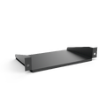 Enoc Fast hylle 10" 254x150x44 svart 1HE