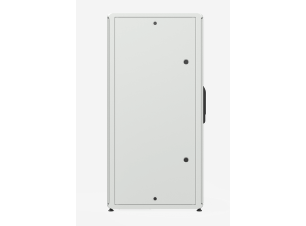 Enoc Gulvskap Grå 24U FS1 Glassd. IP54 B-600 x D-600 x H-1200 mm 