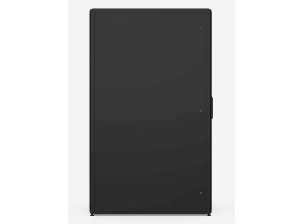 Enoc Gulvskap Sort 19" IP 54 Glassdør B-800 x D-1200 x H-2000 mm 