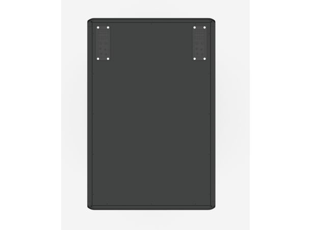 Enoc Gulvskap Sort 19" IP 54 Glassdør B-800 x D-1200 x H-2000 mm 