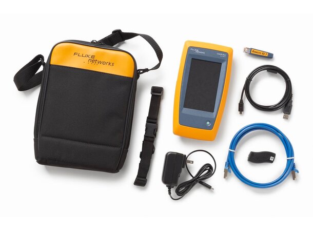 Fluke LinkIQ DUO kabel-, wifi-, og nettverkstester. 10Gb/s Ethernet/IP 
