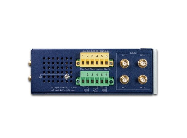 Industri Gateway 5G/4G LTE m/AP-ctrl 5-port 10/100/1000T, 2x SIM 