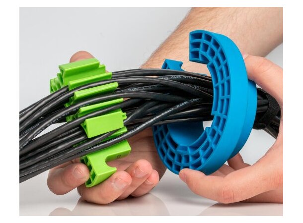 Jonard Kabel organisering For opptil 24 stk Cat6A/Cat7  kabler 
