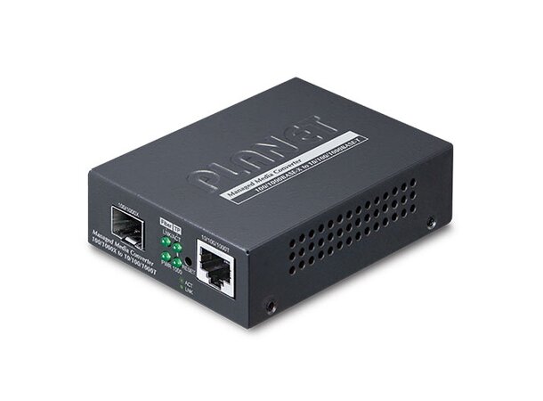 Planet Media Converter 1000BaseT til SFP Web management/SNMP 
