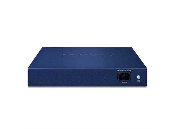 Switch LAN 8p Layer2/4 Managed Planet 8x 10/100/1000-T + 2x 100/1000-XSFP