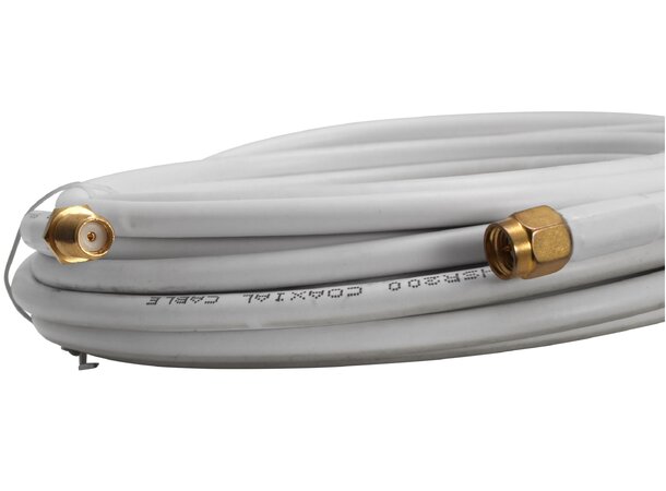 Triax 5G antenne SMA skjøtekabel SMA han-hun tilkoblinger, 5 meter 