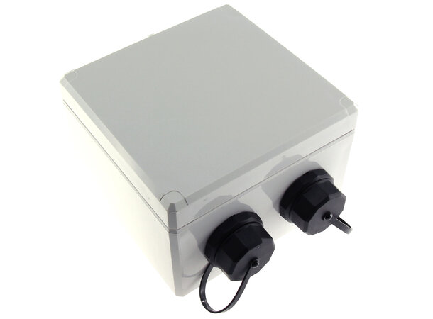 ECS IP67 Uttaksboks 2-port STP C6A Kompl. Inkl skruer, dekklokk 