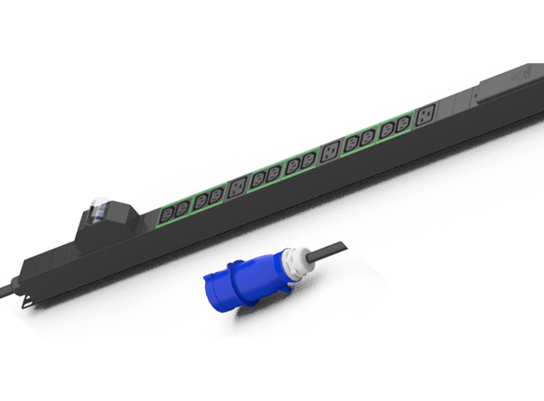 Enoc PDU Out 24xC13 6xC19 In IEC 32A 