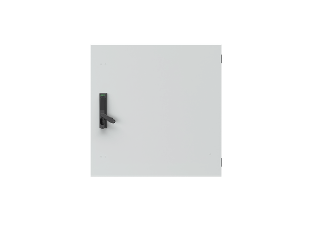 Enoc Veggskap 12U  IP55  Grå 600x600x625mm - Klargjort for ASSA 