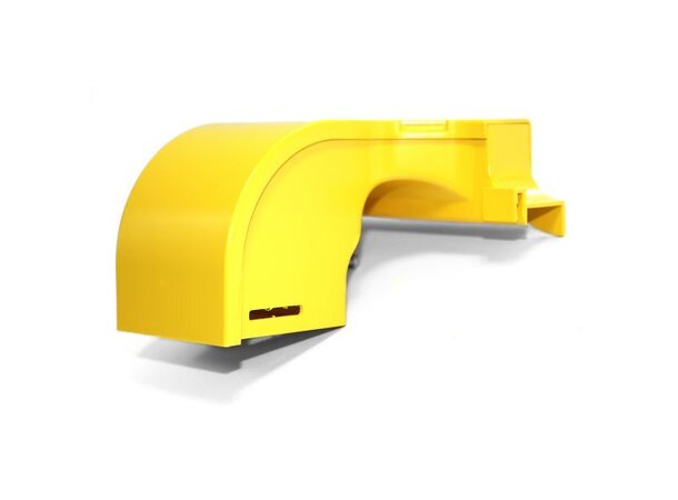 Fiberkanal vertikal nedføringsbøy, 100mm 