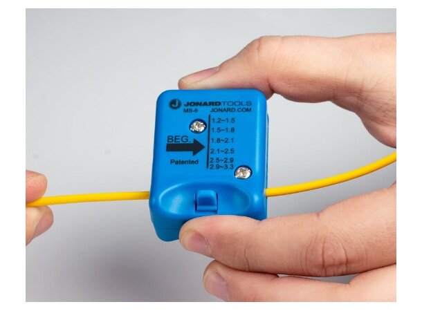 Jonard Fiber Mid-Span tubeåpner Passer for tuber og rør 1,2 mm-3,3 mm 