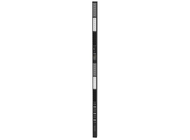 POW PDU, 400V 32A Vertikal, 36 uttak 22,1kW B:60 D:72 H:1860mm 