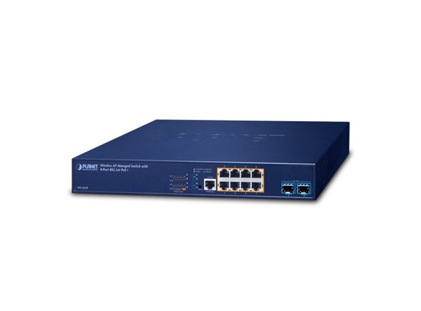 Switch 8p PoE+ m/AP-kontroller 8p 10/100/1000T 802.3at/af + 2p 10G SFP+ 