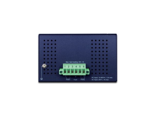 Switch Industri 16-port L2/4 DIN Planet, 16p 10/100/1000T+2p 100/1000 SFP 
