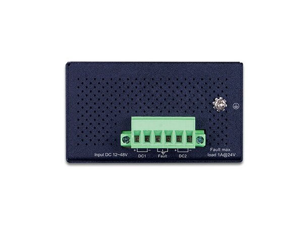 Switch Industri 4-port PoE+ Unmanag DIN Planet, 4p 802.3at,1p 100FX SFP, IP30 