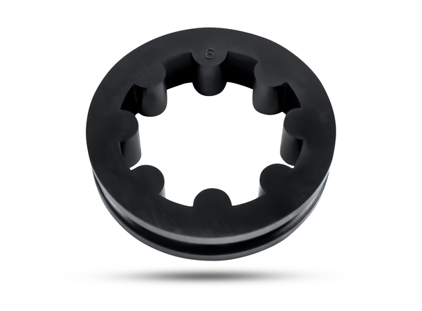 EZ.SPEEDY Rubber roller black "6" 