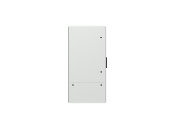 Enoc F1 golvskåp 800x800x1600 Grå 33He Glasdörr 