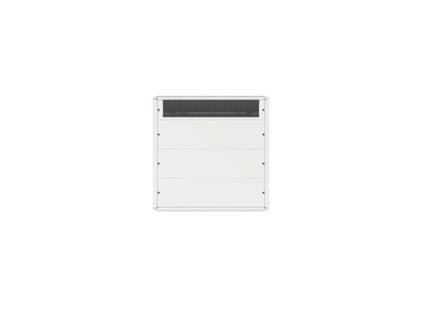 Enoc F1 golvskåp 800x800x1600 Grå 33He Glasdörr 