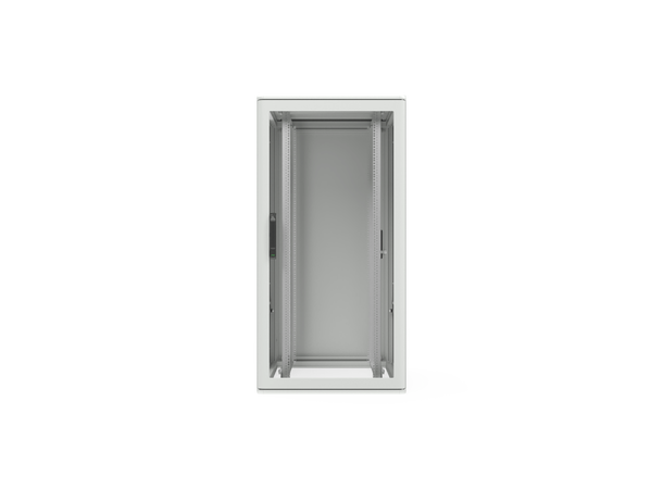 Enoc Gulvskap Grå 29U F1 Glassdør B-800 x D-1000 x H-1400 mm 