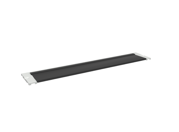 Enoc Takplate m/kabelgj.føring Grå For 800mm brede skap 