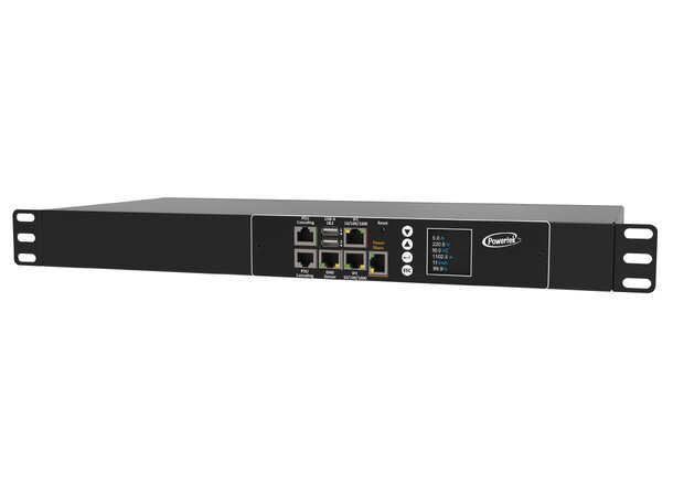 POW PDU, 230V 16A Horisontal, 12 uttak 3,6kW B:482 D:88 H:120mm 
