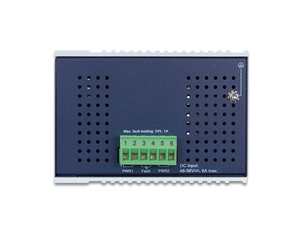 Switch Industri 8-port POE+ L2/4 DIN Planet: 8p PoE+, 2p 1000T, 2x SFP, IP30