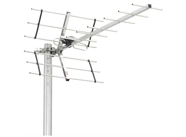 Triax Digital LTE700 antenne UHF Digi 14 Mastefeste, F tilkobling, LTE filter