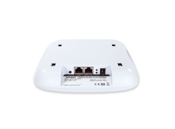 Trådløs Aksesspunkt WiFi 5 Innendørs 1200Mbps 802.11ac, PoE, 2x10/100/1000T 