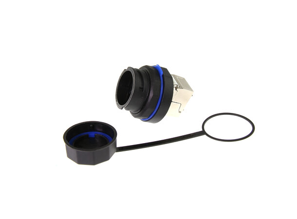 ECS IP68 Chassi Uttak AL08 STP C6A Inkl jack, kappsling, dekklokk 