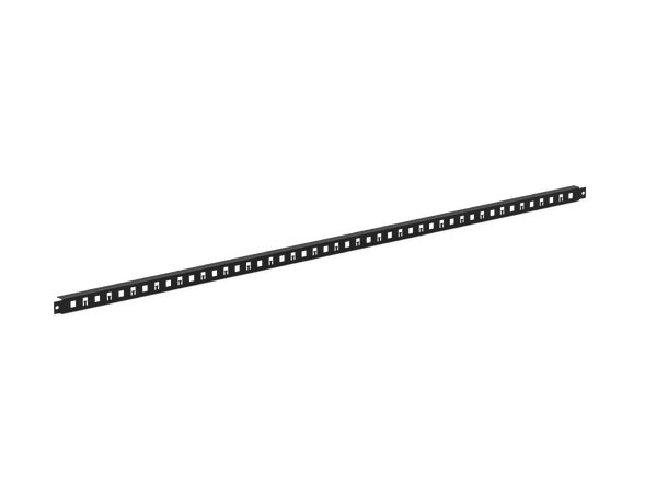 Enoc Kabelholder F1 /S1/F3 sidepanel L-1092 x H-25 x D-14 mm Sort 