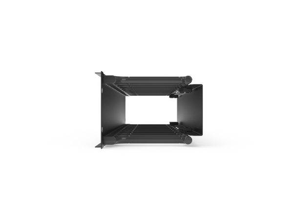 Enoc horisontal kabelkanal19" 2U B-482 x D-127 x H-88 mm, 1stk 