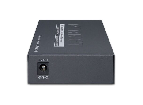Planet Media Converter 10/100/1000 - SFP PoE+ 10/100/1000B/T til SFP 100/1000 