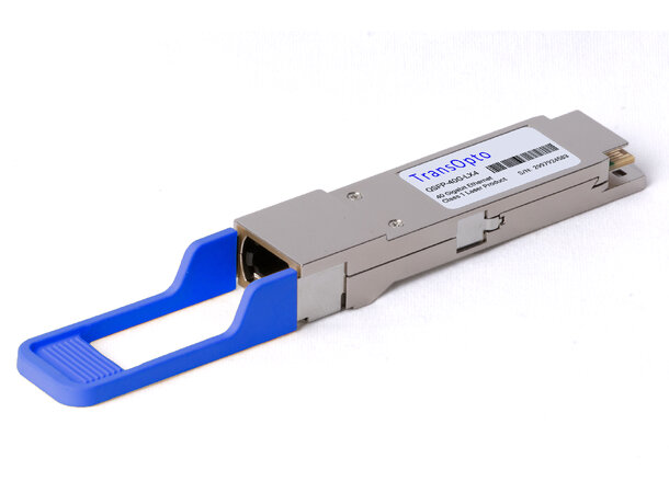 QSFP+, 40GbE-LX4, 4 x 10.3 Gbps 2km/500m CWDM 1270-1330nm, 4dB, SM/MM, LC Alcatel 