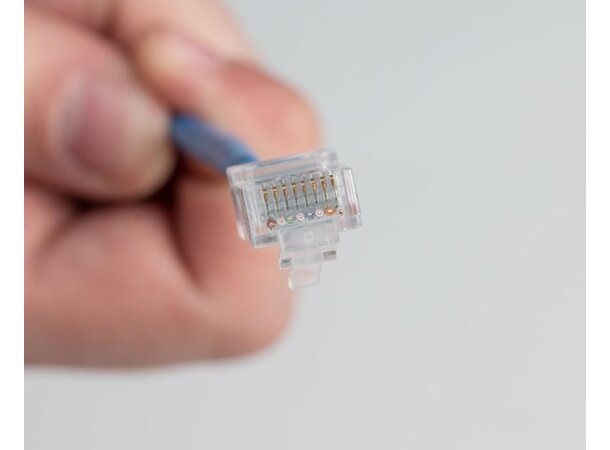RJ45 krympetang + kutter bypass 4/6/8P Type UC-4569, kabelkutter og avisolering 