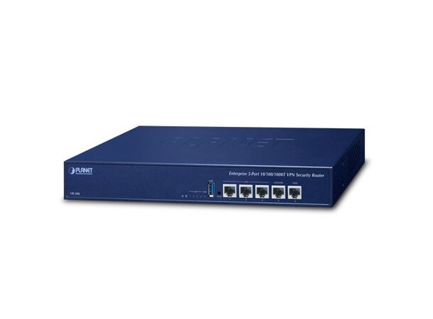 Router VPN Security m/AP-kontroller 5-port 10/100/1000T, Firewall 