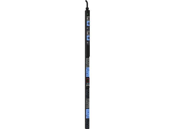 ENLOGIC PDU - 400V 32A - Styrte uttak 12xC13-12xC19, H:1750 B:52 D:53mm 