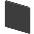 Enoc bakplate til W3  9U W3 serien - Svart