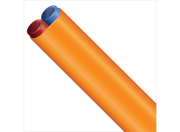 FuturePath - 2x20/16 DB - Orange - 750m Orange, smooth, silicore, wire 