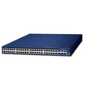 Switch PoE 48p Layer3 Managed Planet Stackable 48x 10/100/1000-T+ 4x 10G-SFP+