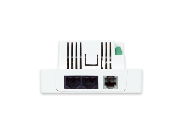 Trådløs Aksesspunkt WiFi 5 In-Wall 1200Mbps 802.11ac, PoE, 3x10/100/1000T