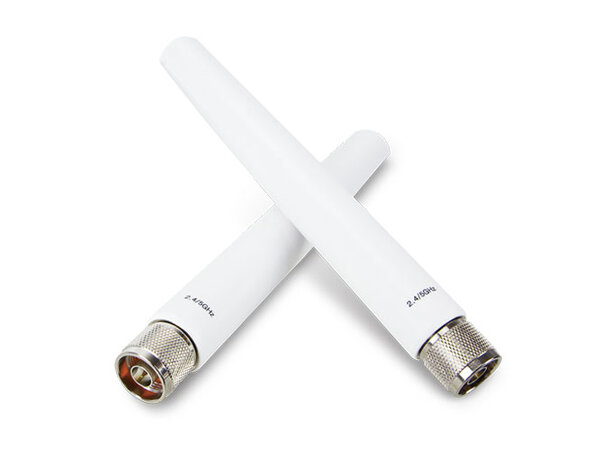 Antenne Omni 2.4/5GHz Planet 2 stk, 2.4GHz 4.5dBi/5GHz 7dBi Dual Band 