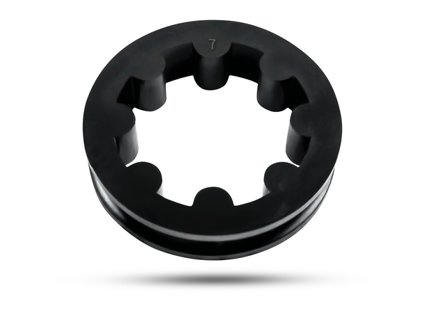EZ.SPEEDY Rubber roller black "7" 