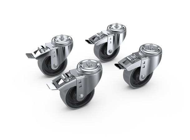 Enoc Hjul 500kg F1 - S1 - F3 Passer til F1/S1/F3 - M10 pk 4stk 