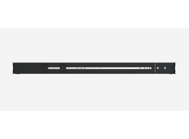Enoc Uttrekkbar, justerbar hylle Svart B-484 x D-570-880 mm Høyde-44mm Max 50kg 