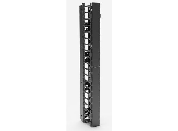 Enoc vertikal kabelguide CT1 24HE Svart B-88 x D-167 x H-888 mm  1stk 